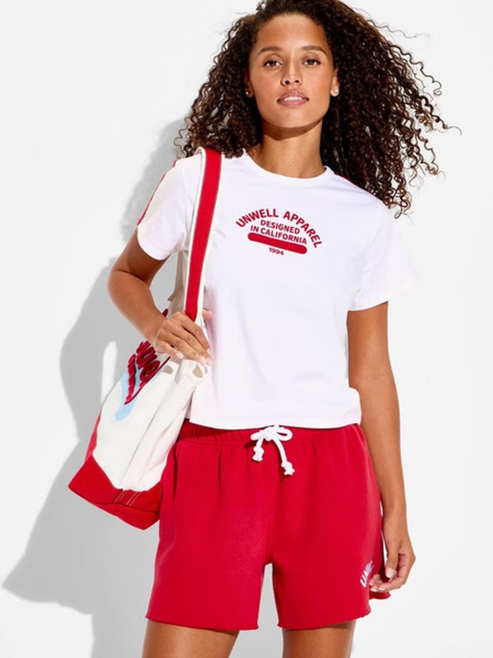 Unwell Apparel White Logo Tee- Target collab size Medium